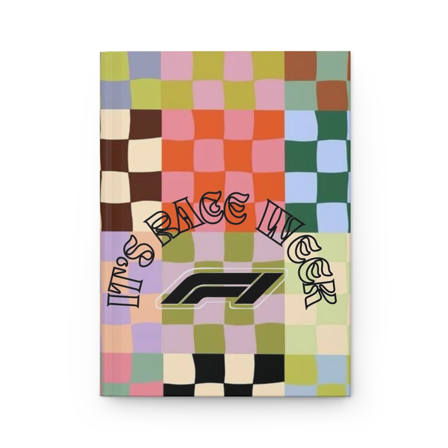 Colorful Hard Cover Journal - Perfect for Racing Fans, Gift for Writers, Daily Planner, Creative Notebook, Aesthetic Stationery