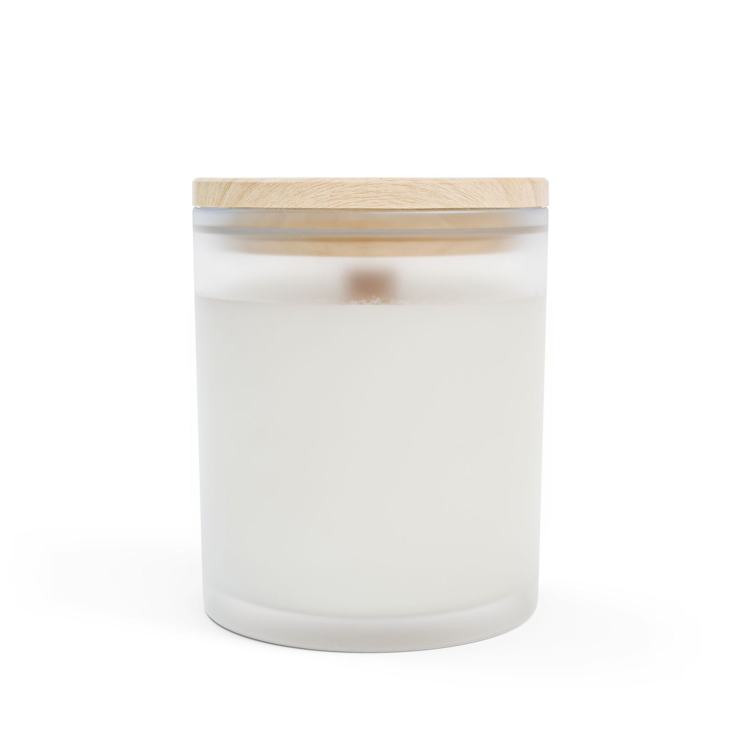Stylish Frosted Glass Candle with Abstract Design - Home Decor, Relaxation Gift, Aromatherapy, Modern Decor, Unique Gift Idea