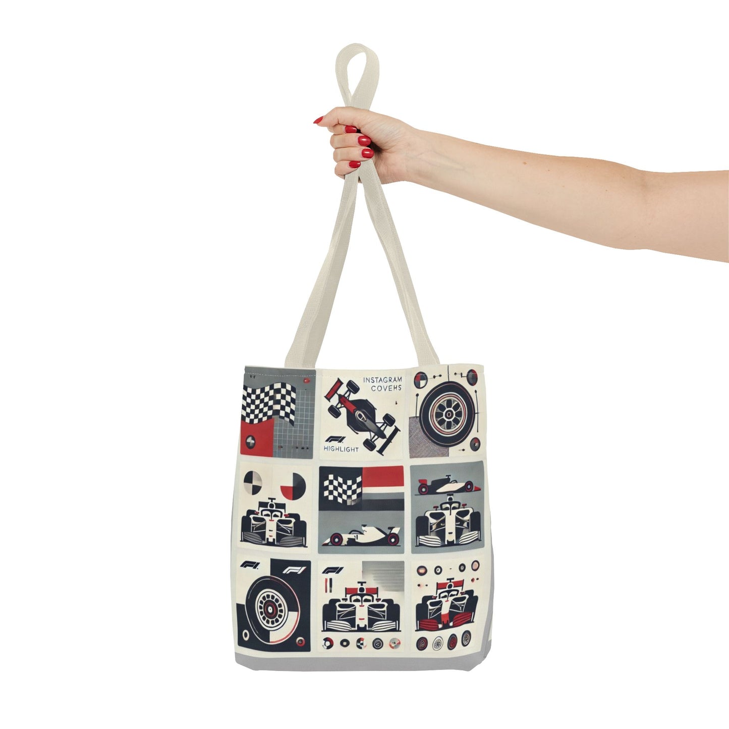 Racing Enthusiast Tote Bag - Perfect for Track Days, Gifts for Car Lovers, Casual Carryall, Auto Racing Events, Stylish Shopping Bag