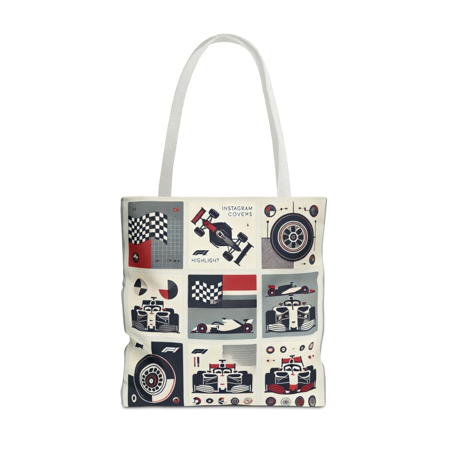 Racing Enthusiast Tote Bag - Perfect for Track Days, Gifts for Car Lovers, Casual Carryall, Auto Racing Events, Stylish Shopping Bag