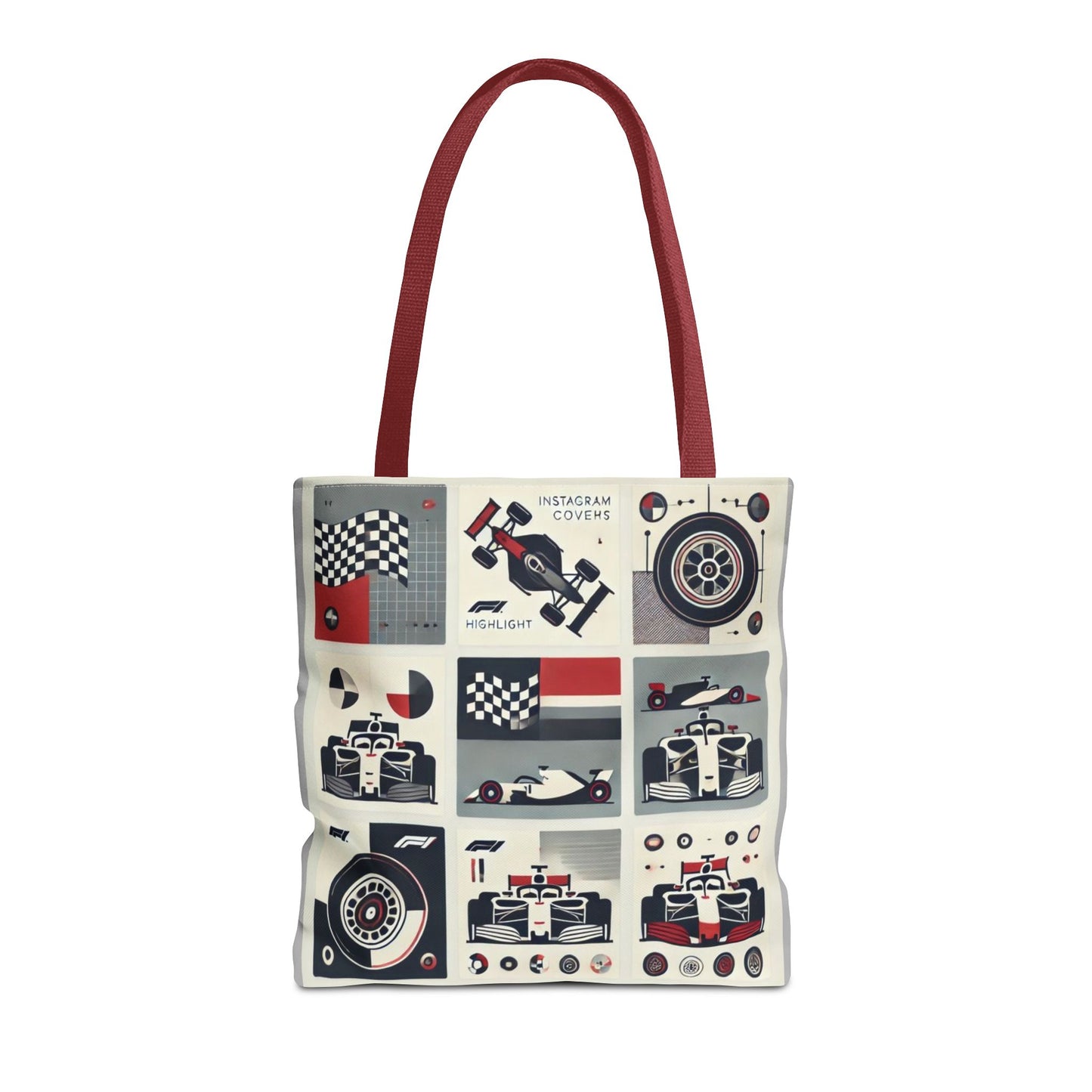 Racing Enthusiast Tote Bag - Perfect for Track Days, Gifts for Car Lovers, Casual Carryall, Auto Racing Events, Stylish Shopping Bag