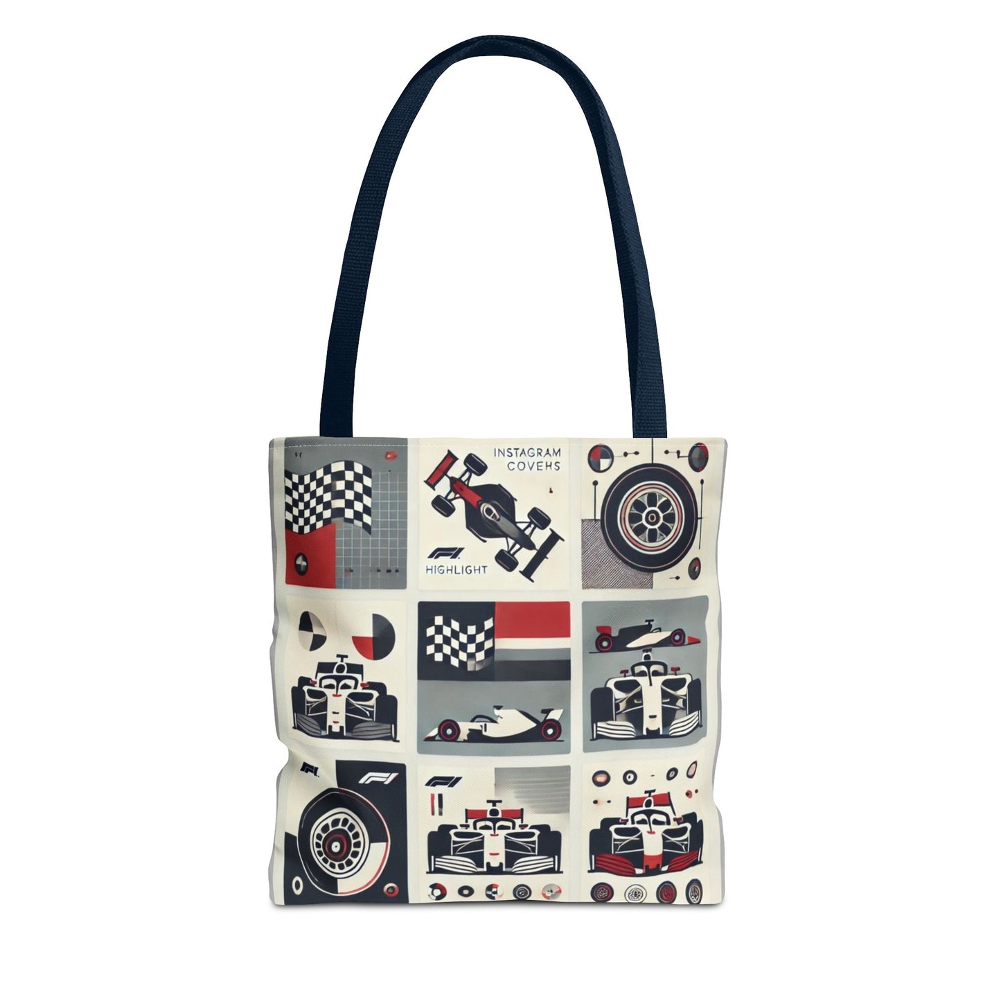 Racing Enthusiast Tote Bag - Perfect for Track Days, Gifts for Car Lovers, Casual Carryall, Auto Racing Events, Stylish Shopping Bag