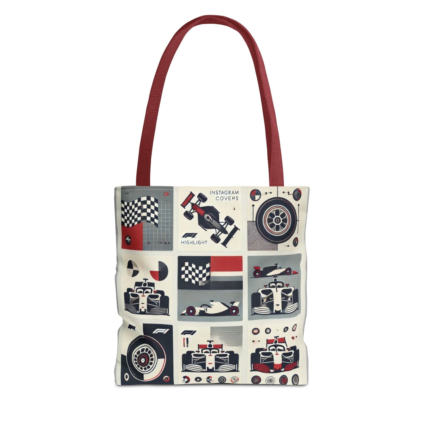Racing Enthusiast Tote Bag - Perfect for Track Days, Gifts for Car Lovers, Casual Carryall, Auto Racing Events, Stylish Shopping Bag