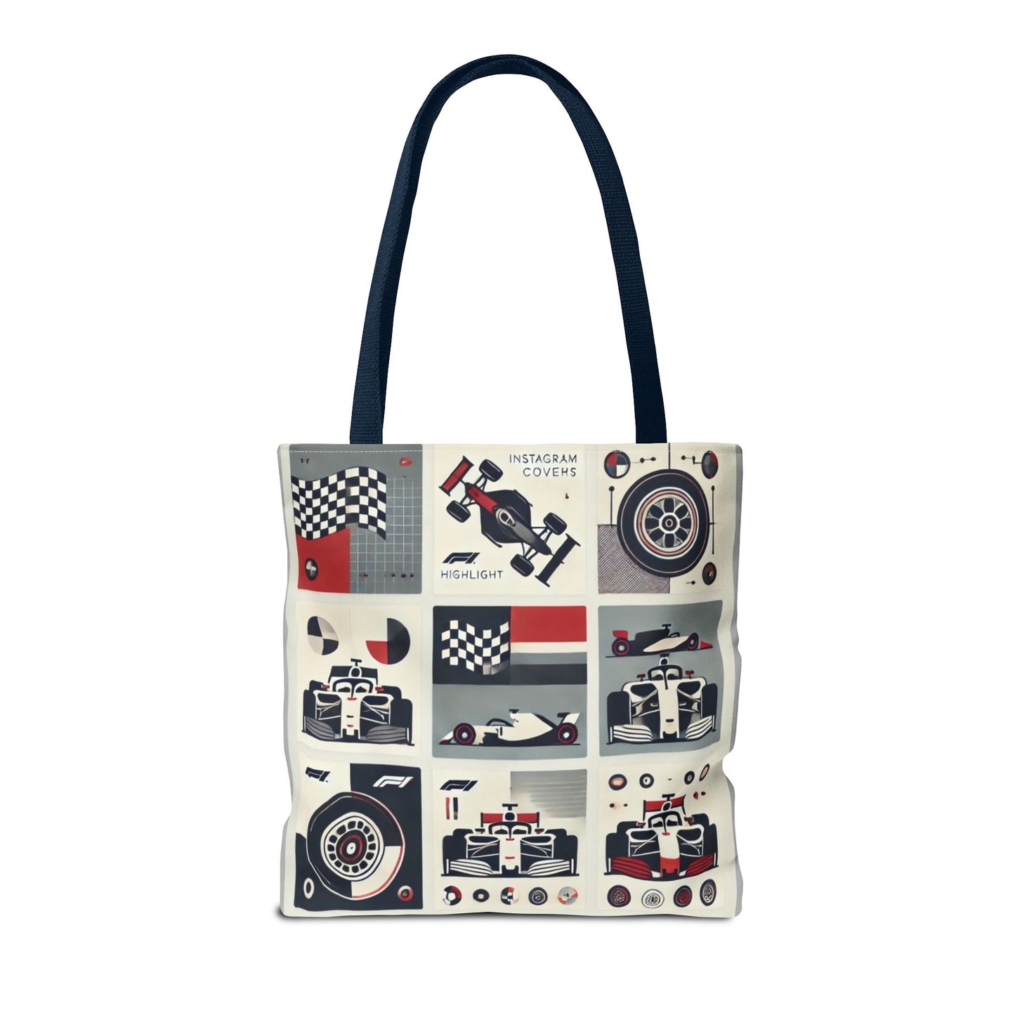 Racing Enthusiast Tote Bag - Perfect for Track Days, Gifts for Car Lovers, Casual Carryall, Auto Racing Events, Stylish Shopping Bag