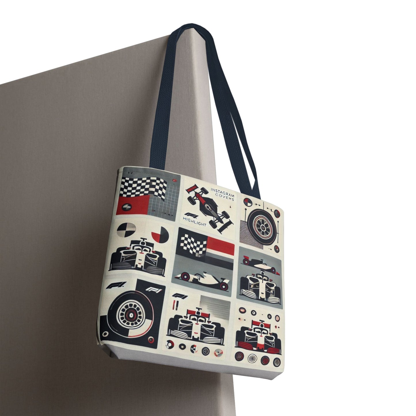 Racing Enthusiast Tote Bag - Perfect for Track Days, Gifts for Car Lovers, Casual Carryall, Auto Racing Events, Stylish Shopping Bag