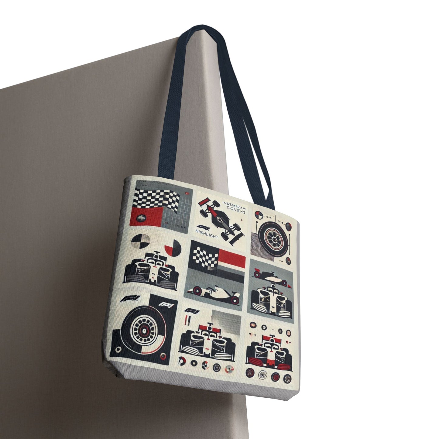 Racing Enthusiast Tote Bag - Perfect for Track Days, Gifts for Car Lovers, Casual Carryall, Auto Racing Events, Stylish Shopping Bag