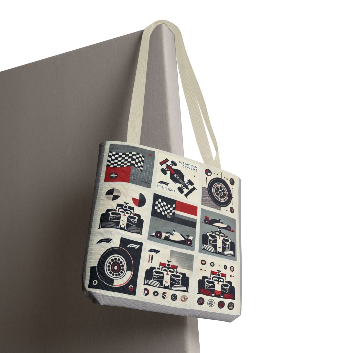 Racing Enthusiast Tote Bag - Perfect for Track Days, Gifts for Car Lovers, Casual Carryall, Auto Racing Events, Stylish Shopping Bag