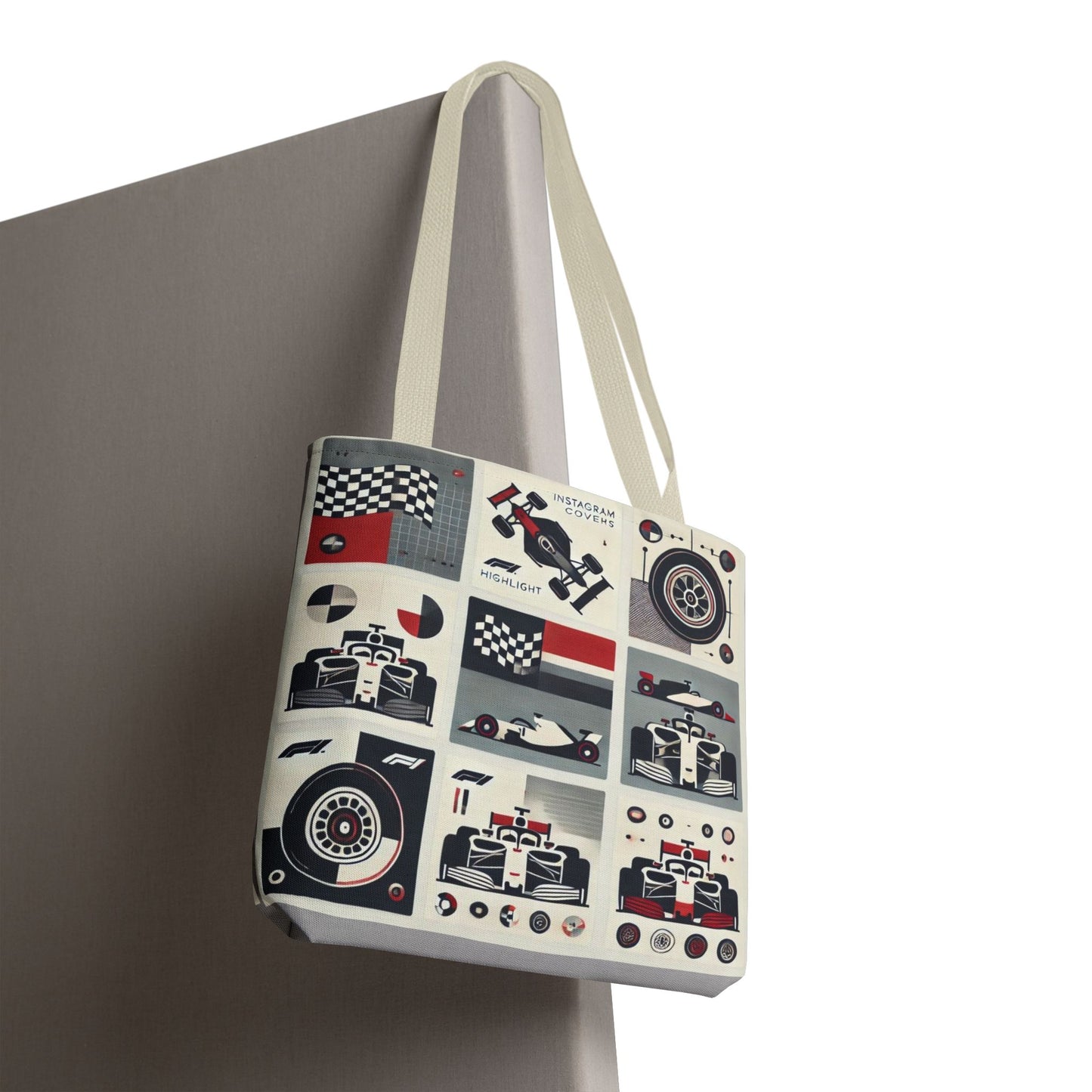 Racing Enthusiast Tote Bag - Perfect for Track Days, Gifts for Car Lovers, Casual Carryall, Auto Racing Events, Stylish Shopping Bag