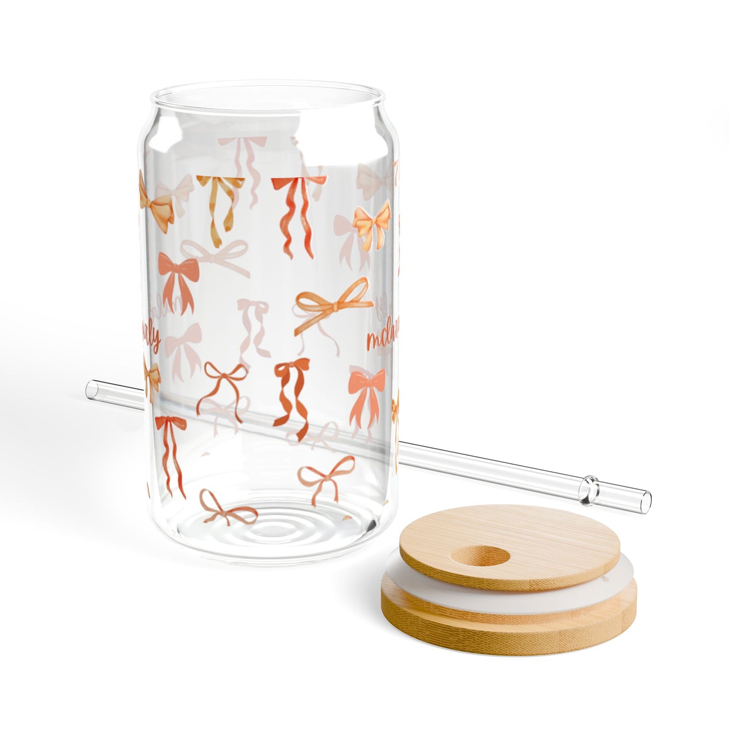 Cute Sipper Glass with Straws, Gift for Friends, Eco-Friendly Drinkware, Kitchen Decor, Party Favors, Reusable Beverage Container