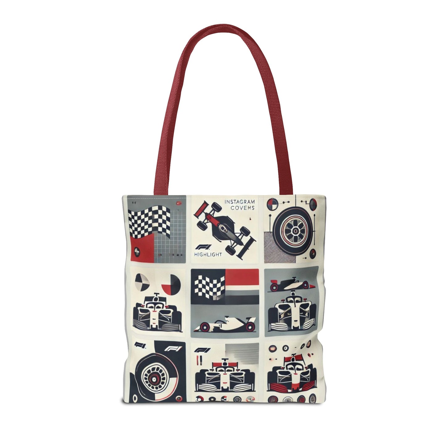 Racing Enthusiast Tote Bag - Perfect for Track Days, Gifts for Car Lovers, Casual Carryall, Auto Racing Events, Stylish Shopping Bag