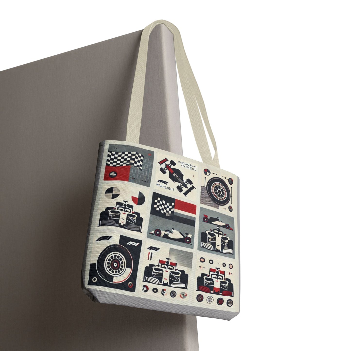 Racing Enthusiast Tote Bag - Perfect for Track Days, Gifts for Car Lovers, Casual Carryall, Auto Racing Events, Stylish Shopping Bag