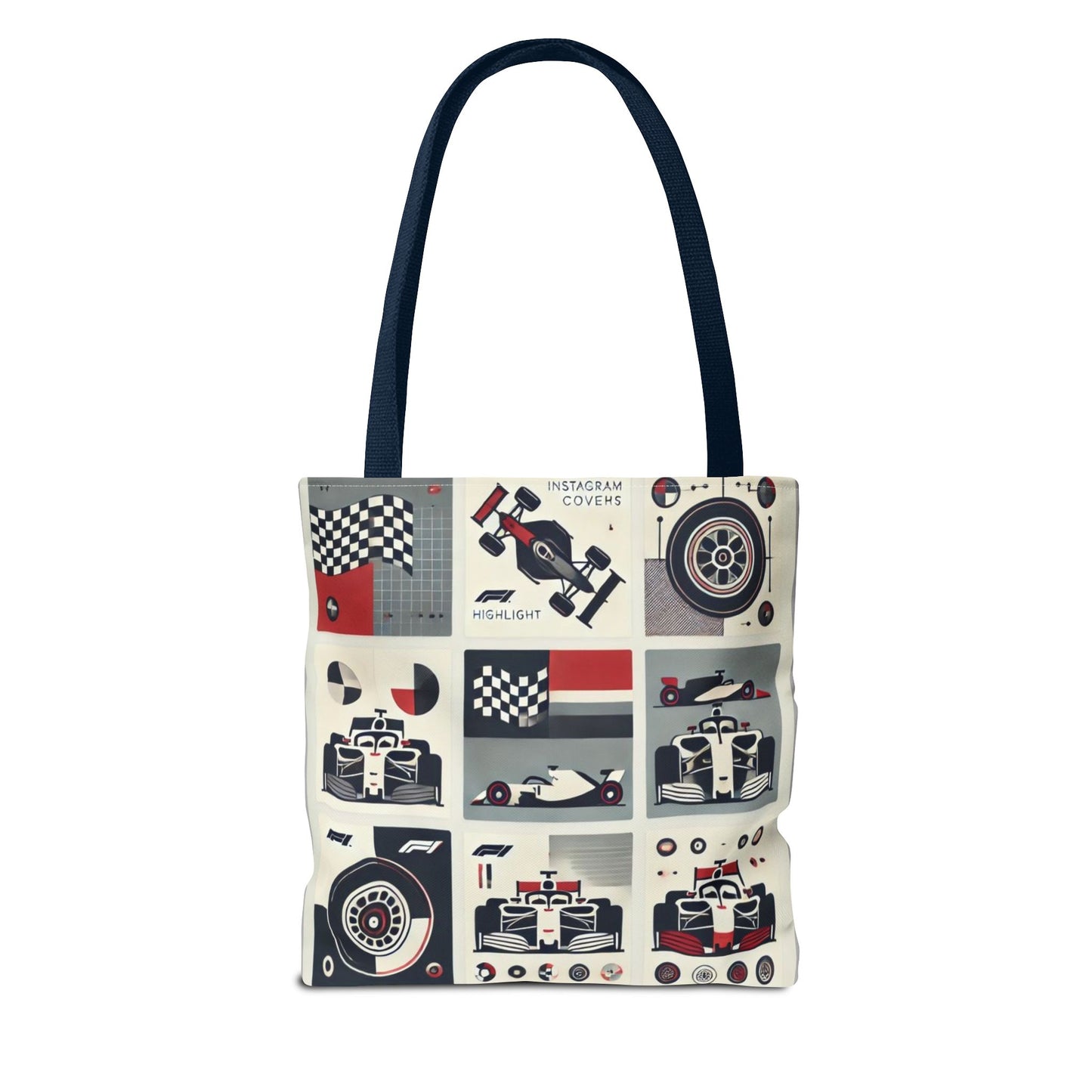 Racing Enthusiast Tote Bag - Perfect for Track Days, Gifts for Car Lovers, Casual Carryall, Auto Racing Events, Stylish Shopping Bag