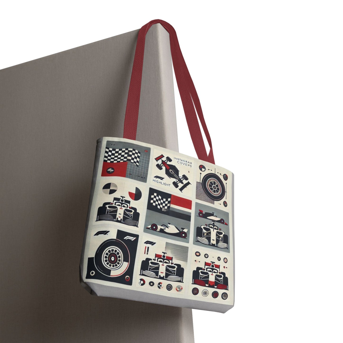 Racing Enthusiast Tote Bag - Perfect for Track Days, Gifts for Car Lovers, Casual Carryall, Auto Racing Events, Stylish Shopping Bag