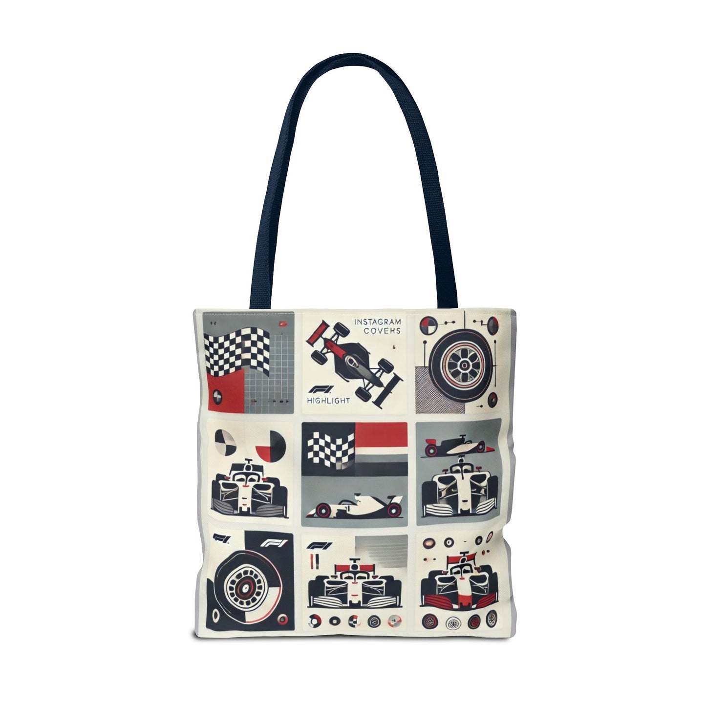 Racing Enthusiast Tote Bag - Perfect for Track Days, Gifts for Car Lovers, Casual Carryall, Auto Racing Events, Stylish Shopping Bag