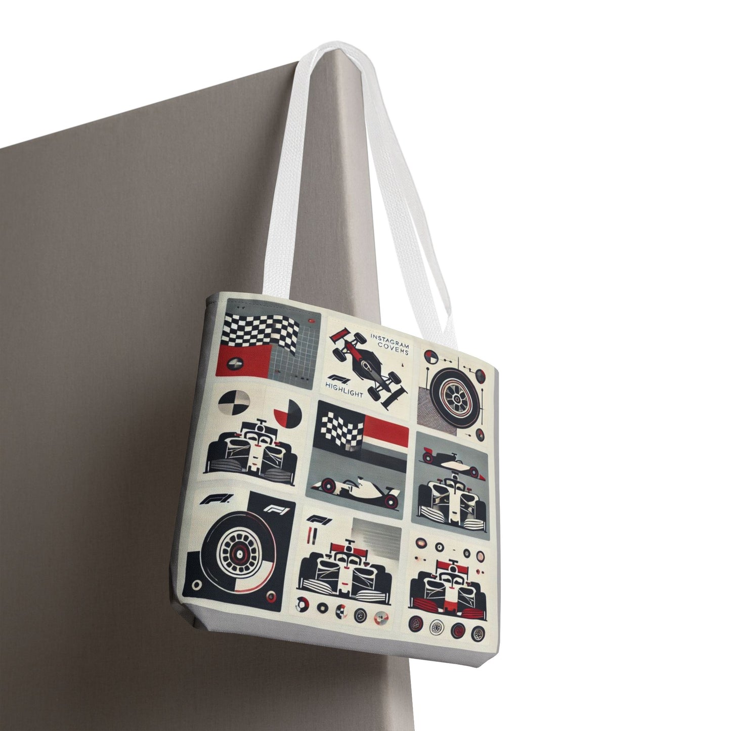 Racing Enthusiast Tote Bag - Perfect for Track Days, Gifts for Car Lovers, Casual Carryall, Auto Racing Events, Stylish Shopping Bag