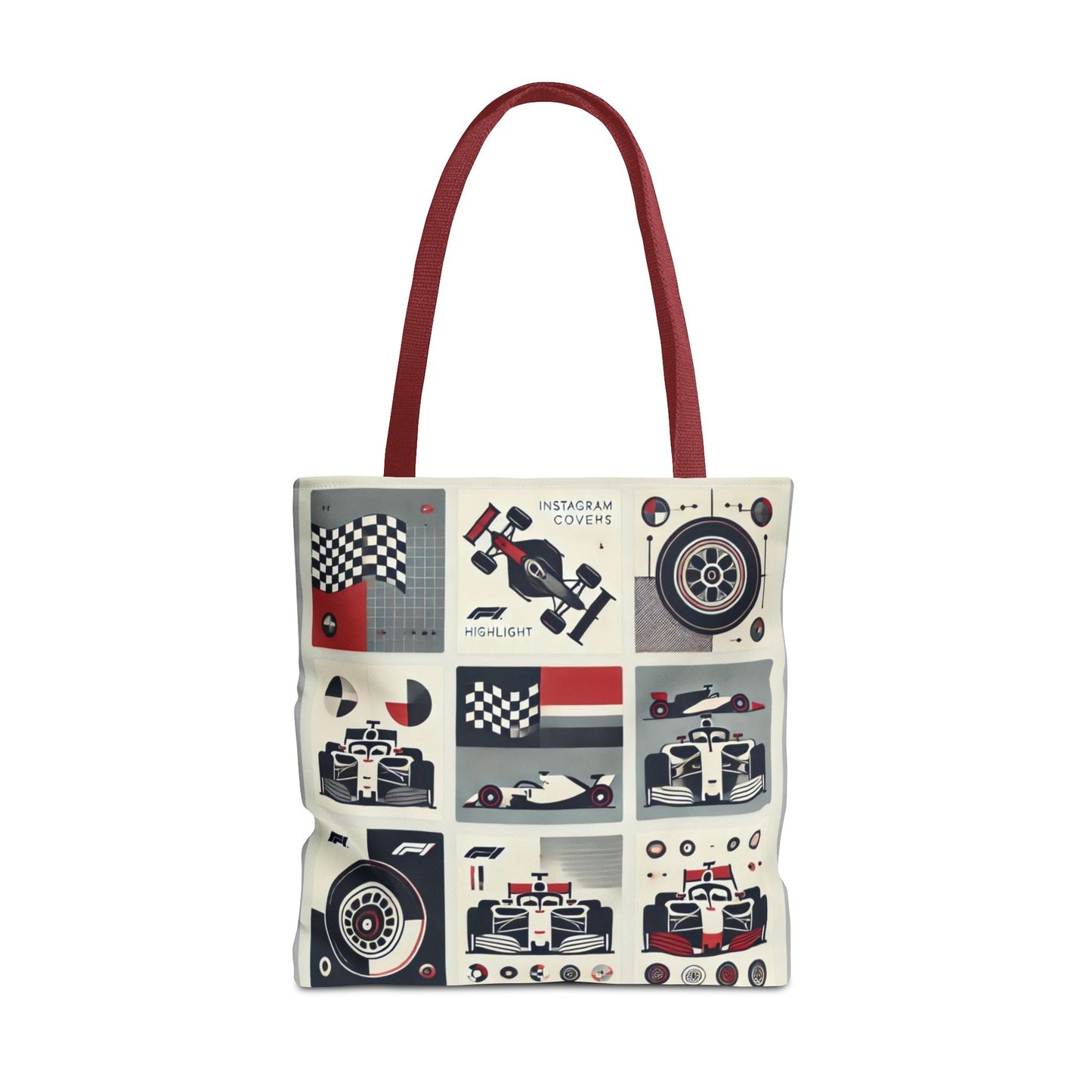 Racing Enthusiast Tote Bag - Perfect for Track Days, Gifts for Car Lovers, Casual Carryall, Auto Racing Events, Stylish Shopping Bag