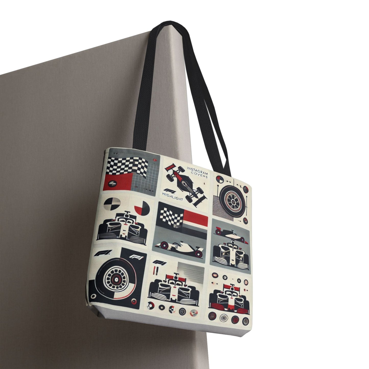 Racing Enthusiast Tote Bag - Perfect for Track Days, Gifts for Car Lovers, Casual Carryall, Auto Racing Events, Stylish Shopping Bag