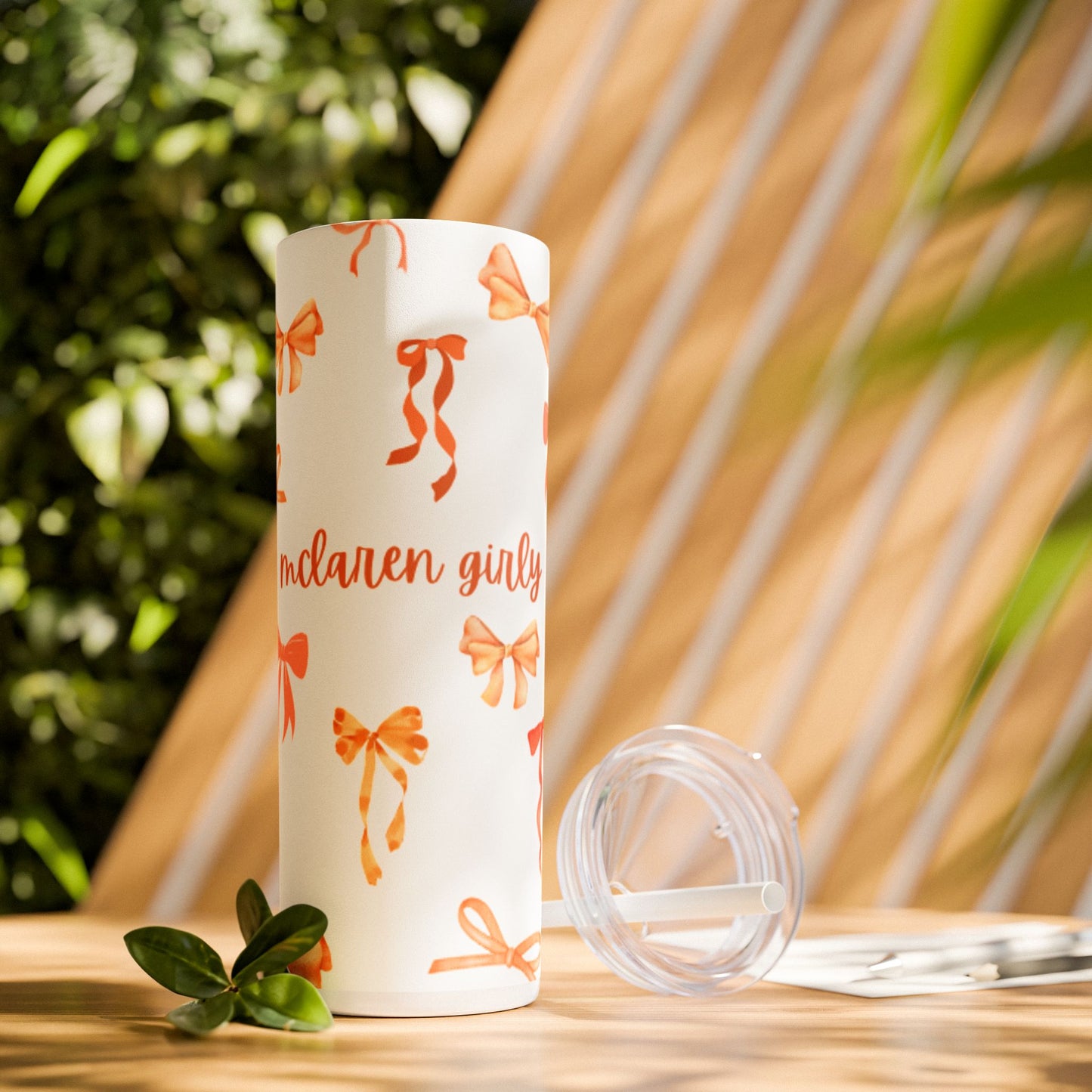 Charming Bow-Patterned Tumbler, Perfect Gift for Girly Girls, Birthday, Graduation, Summer, Drinkware, Cute Accessories, Fashionable [...]
